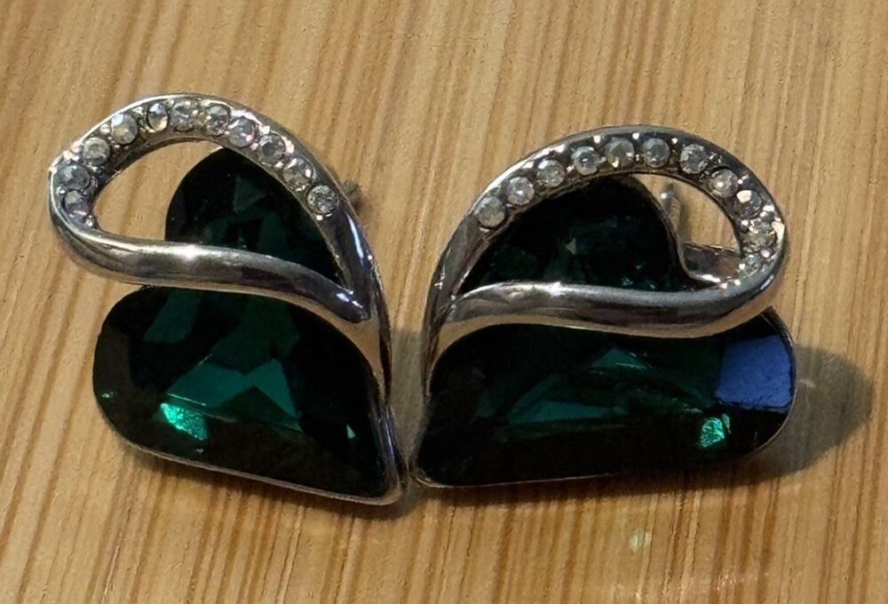 Leafael Infinity love Heart Birthstone Stud Earrings for Women, Gifts for Mom, W